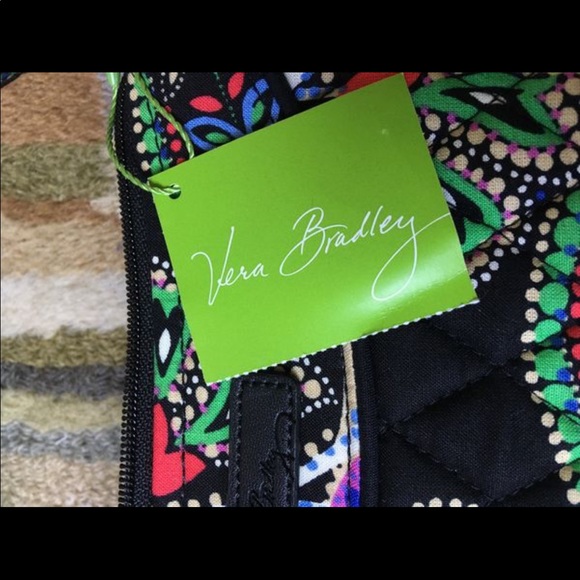 New Vera Bradley Vintage Paisley/Floral Hand Bag - Picture 2 of 8